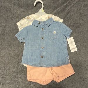 Summer 3m boys short set